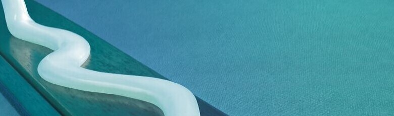 White glue on dark wood